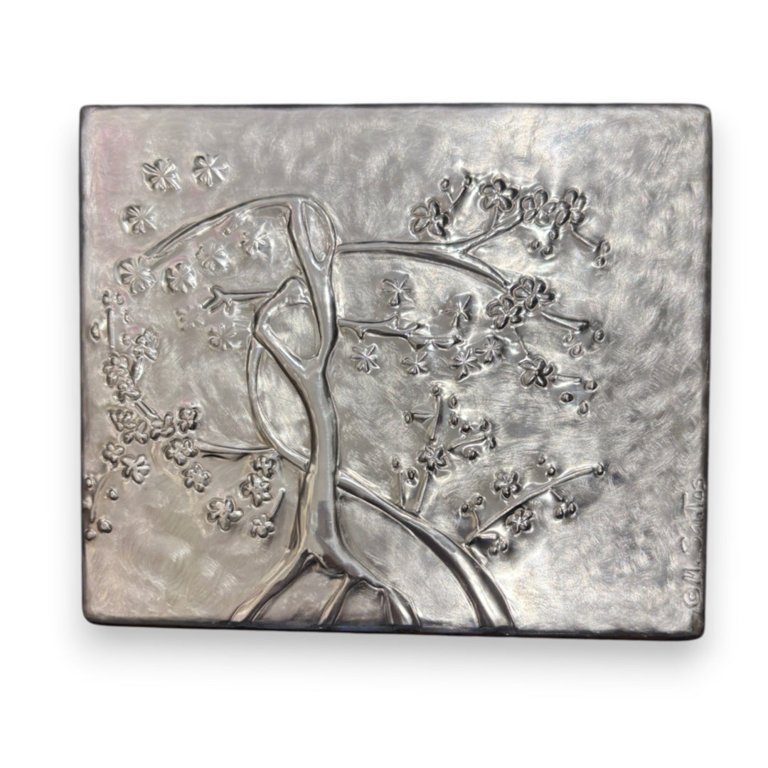Blossom Tree (9+1 sections) - Wood and Pewter Box