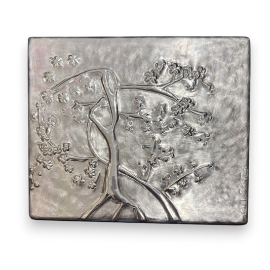 Blossom Tree (9+1 sections) - Wood and Pewter Box