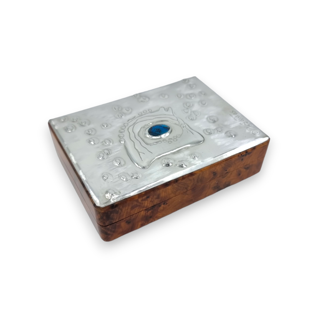 Water Splash (9+1 sections) - Wood and Pewter Box
