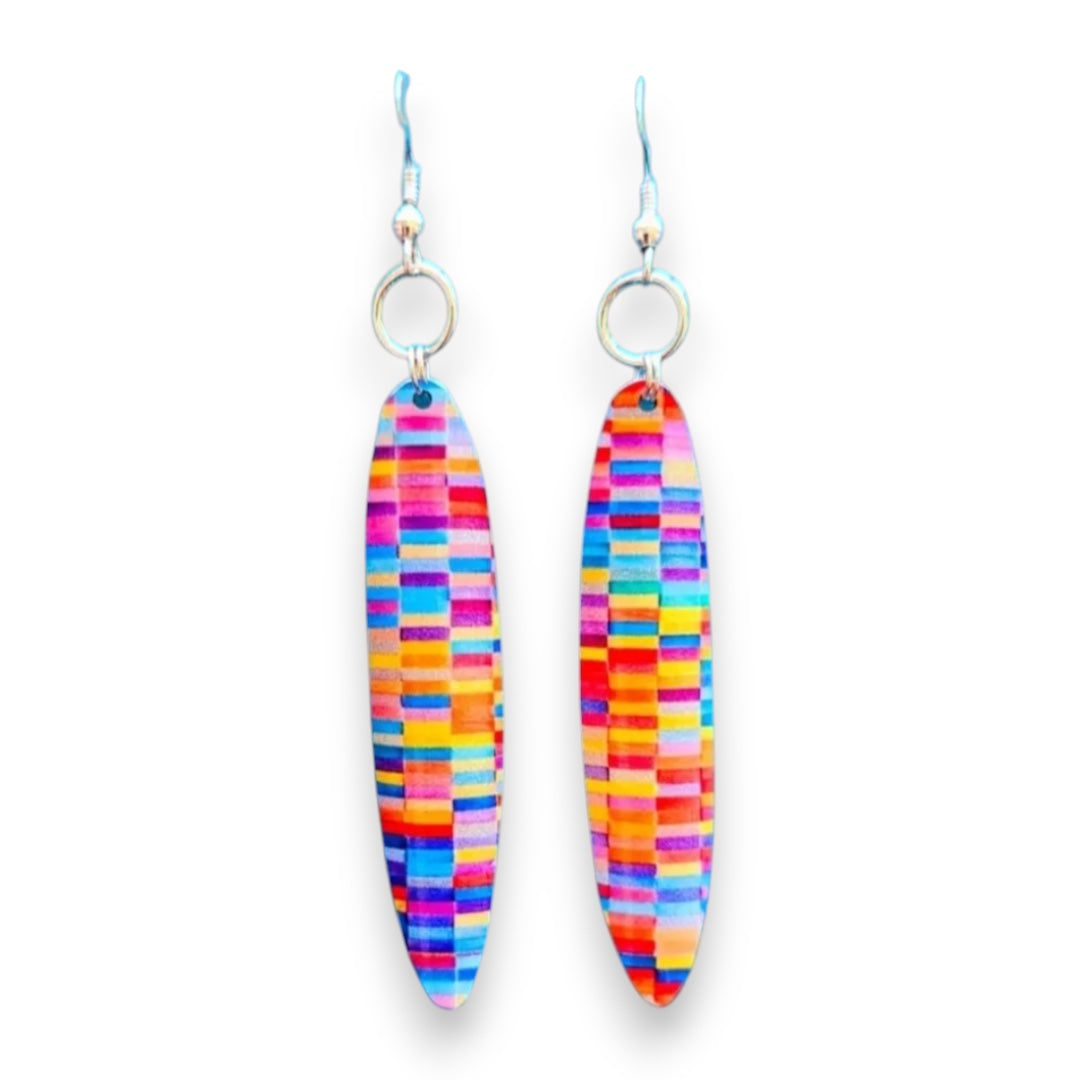 Fusion Candy Floss -  Drop Earrings