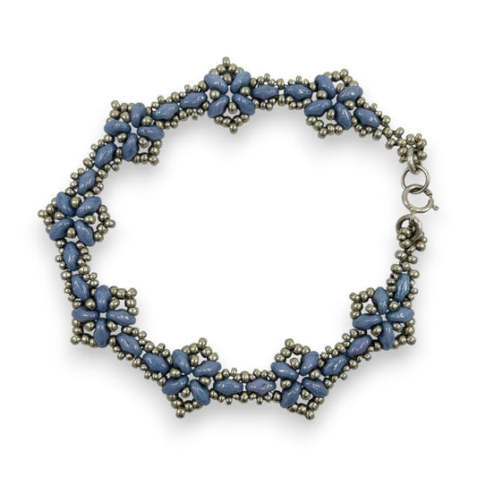 ESO Pretty - Bracelet - Pale Blue & Pewter