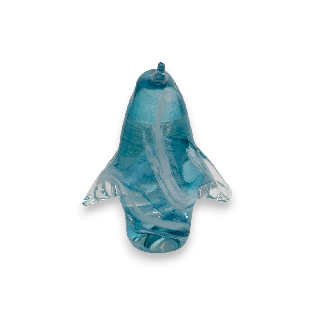 Penguin - Blue & White Sparkle - Small