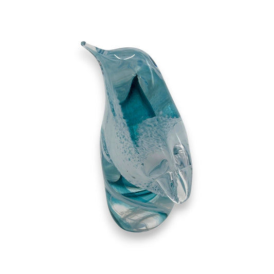 Penguin - Blue & White Sparkle - Large