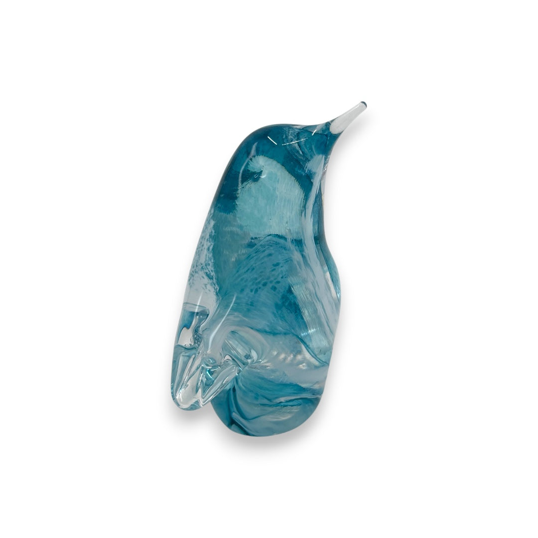 Penguin - Blue & White Sparkle - Medium