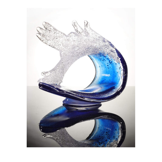 Large New Wave - Blue