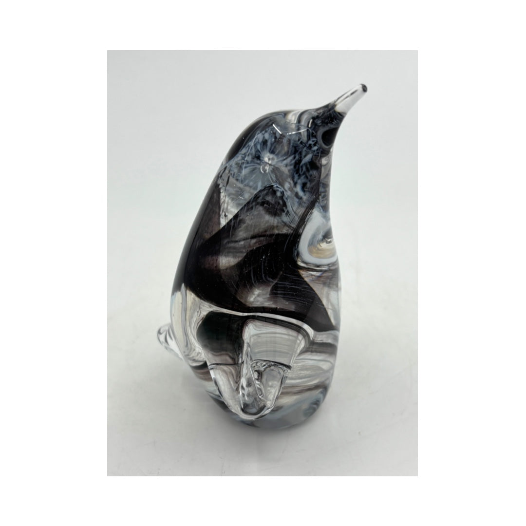 Penguin - Black & White Swirl 2 - Small