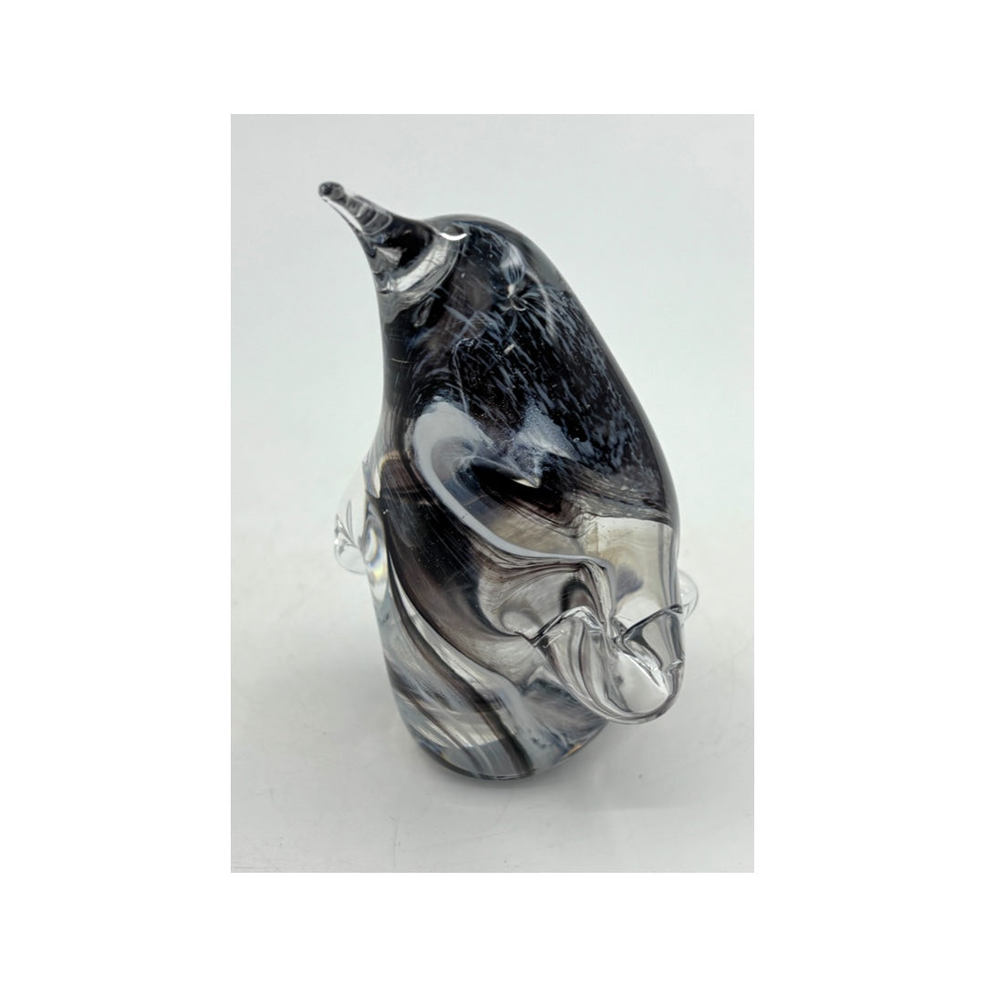 Penguin - Black & White Swirl 2 - Small