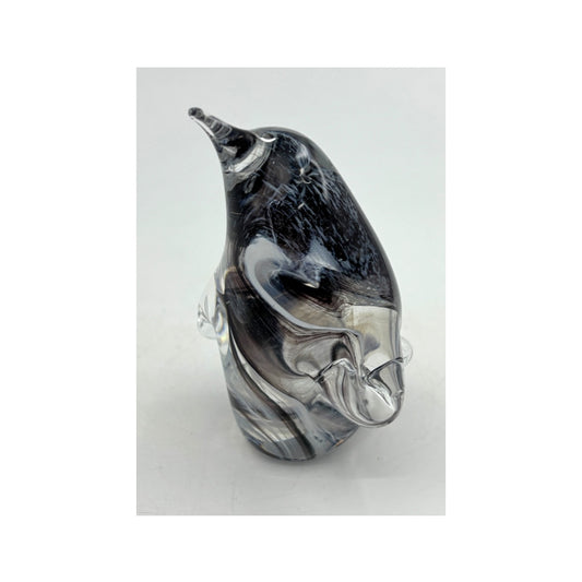 Penguin - Black & White Swirl 2 - Small