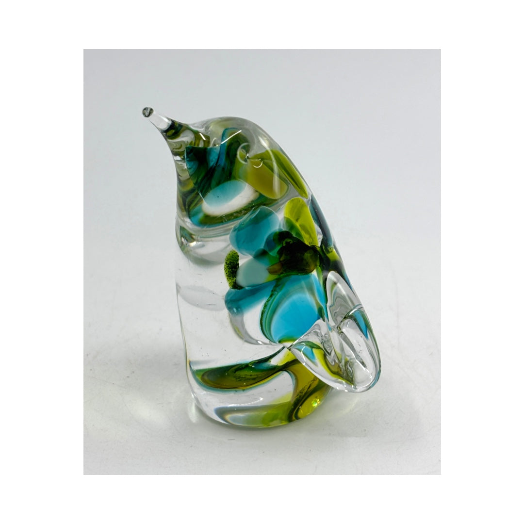 Penguin - Greens Swirl - Small