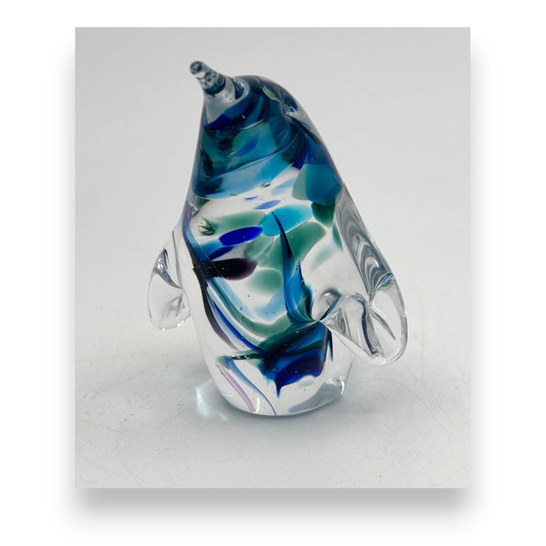 Penguin - Blues Swirl - Small