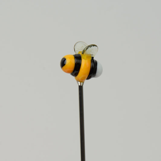 Bee - Handmade Glass Plant Stake