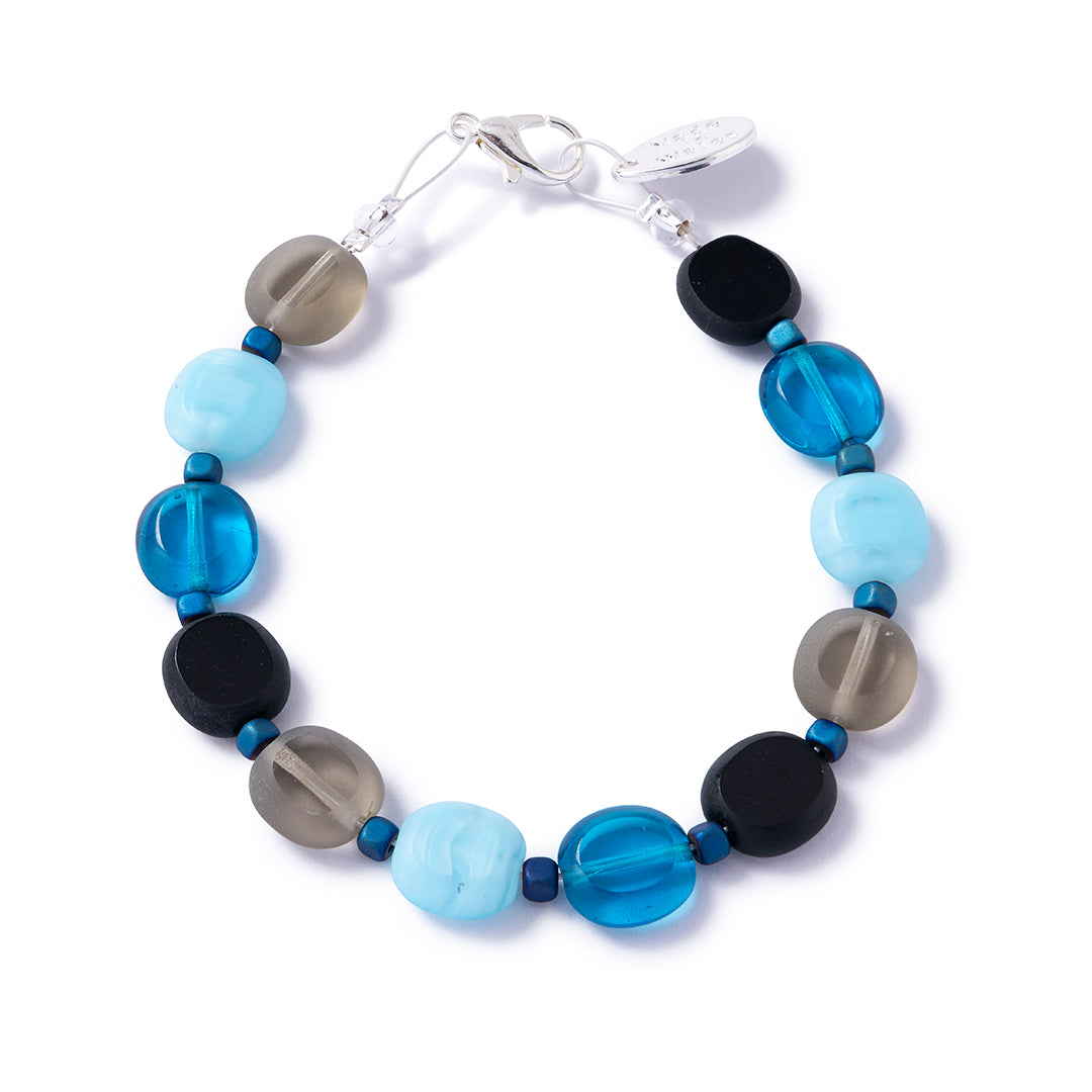 Blue Glass Beads NEW
