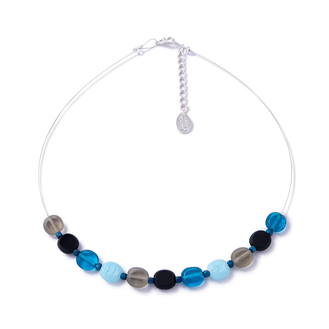 Blue Glass Beads NEW