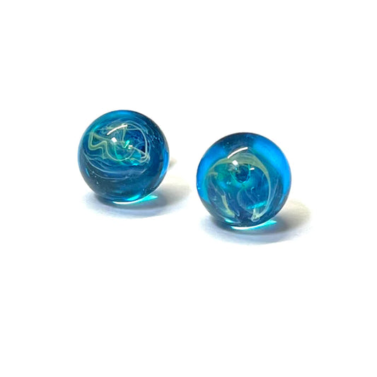Celestial - Polaris Glass Stud Earrings