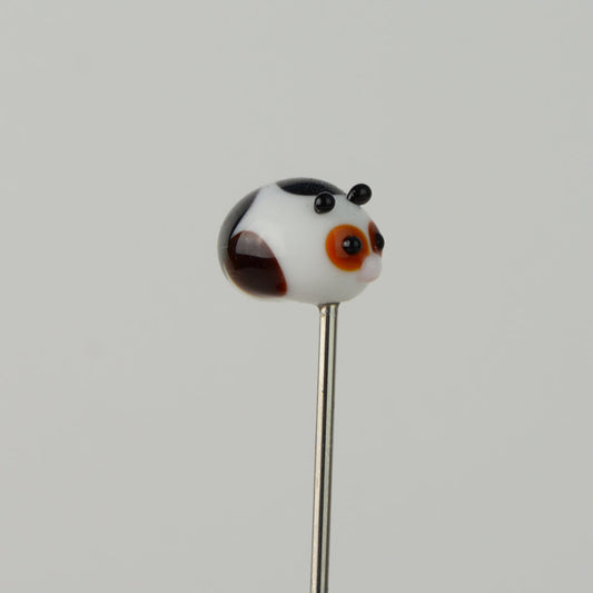 Guinea Pig - Handmade Glass Plant Stake