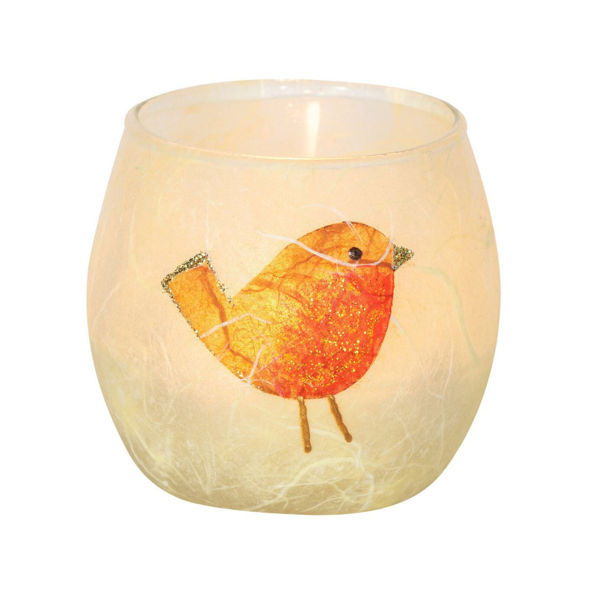 Robin - Strawsilk Glass