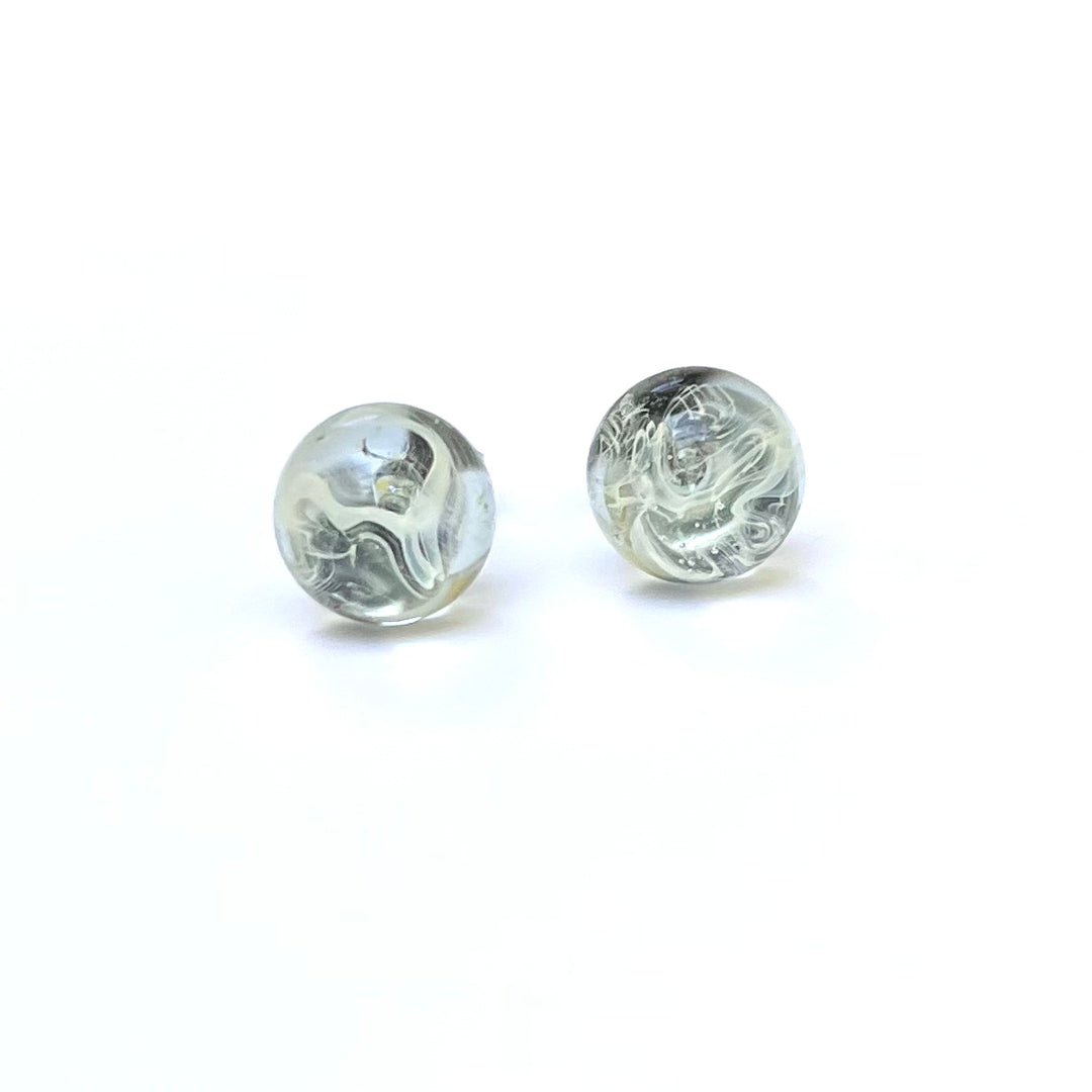 Celestial - Europa Glass Stud Earrings