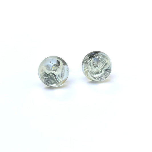Celestial - Europa Glass Stud Earrings