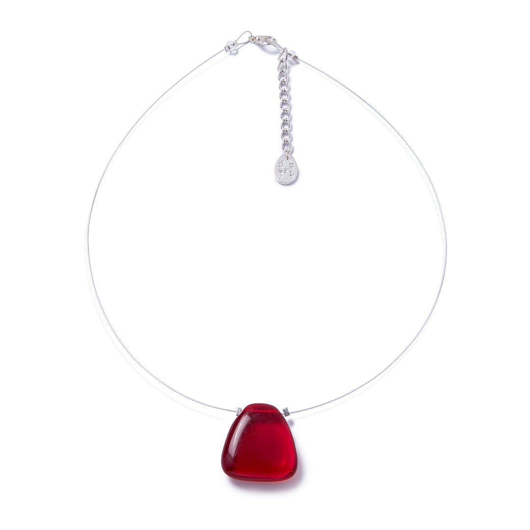 Glass Pendant - Ruby