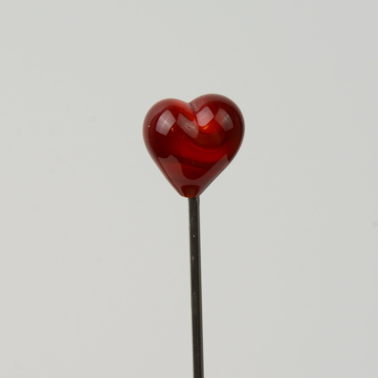 Heart - Handmade Glass Plant Stake