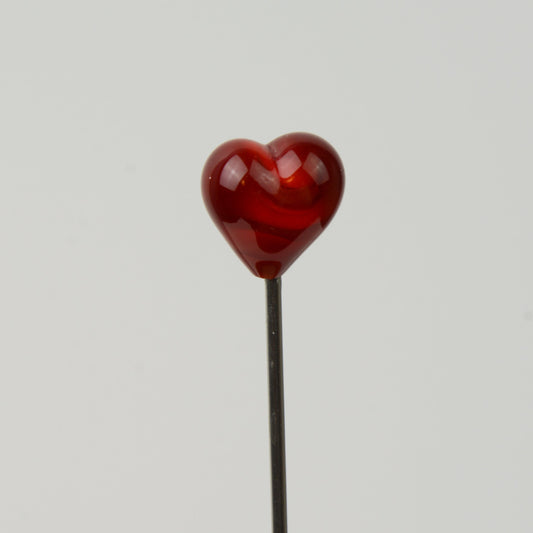 Heart - Handmade Glass Plant Stake