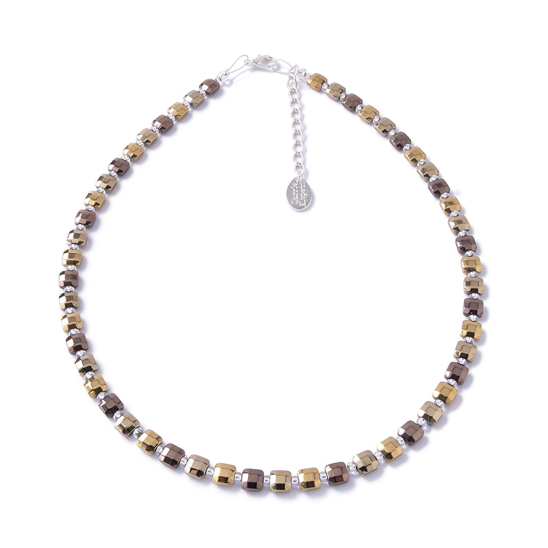 Cubic Haematite - Golden