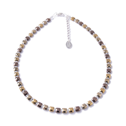 Cubic Haematite - Golden