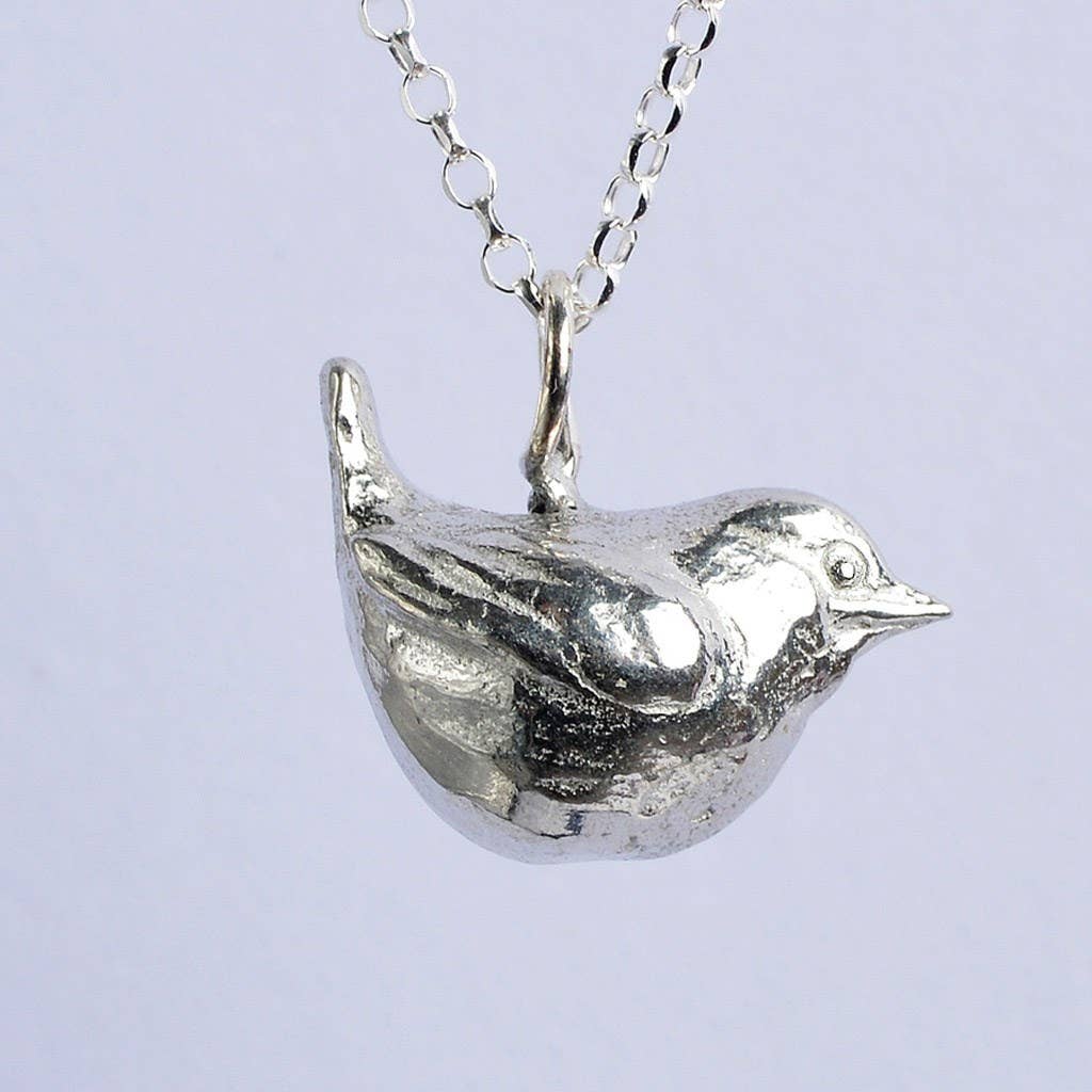 Pewter Necklace - Wren