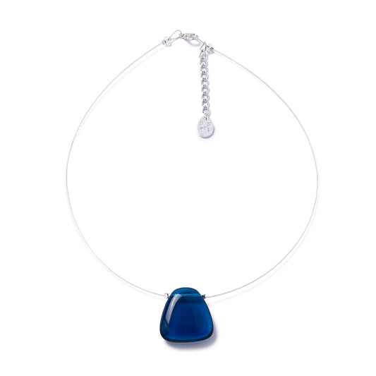 Glass Pendant - Navy