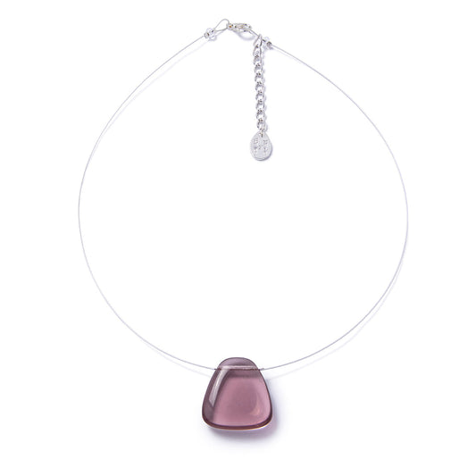 Glass Pendant - Amethyst