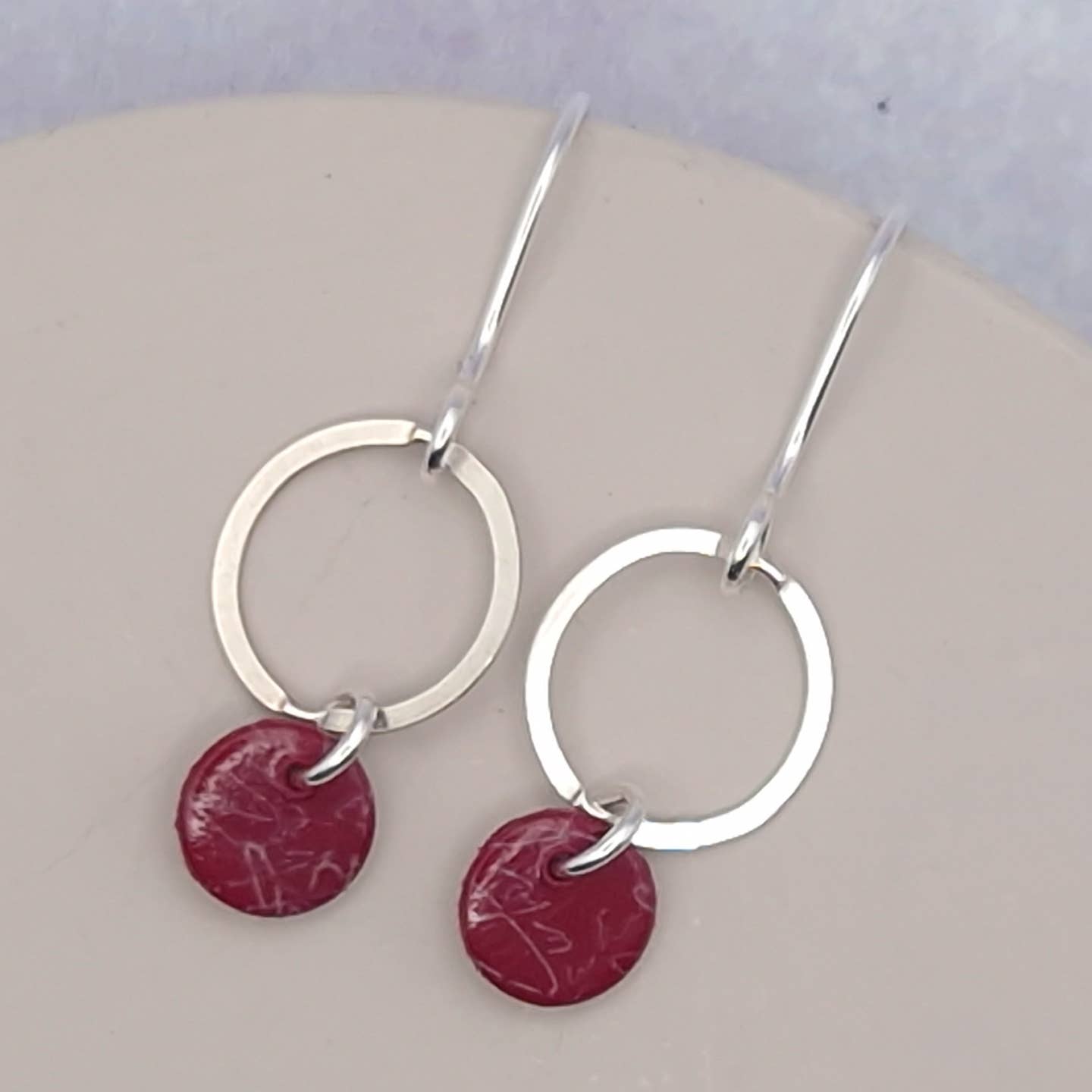 Round Droplet Earrings