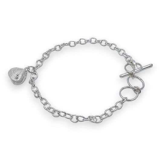 Venus Shell Charm and Bracelet