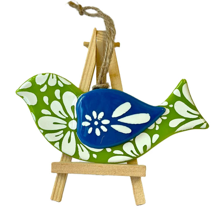 Scandi Pop Funky Bird - Lime
