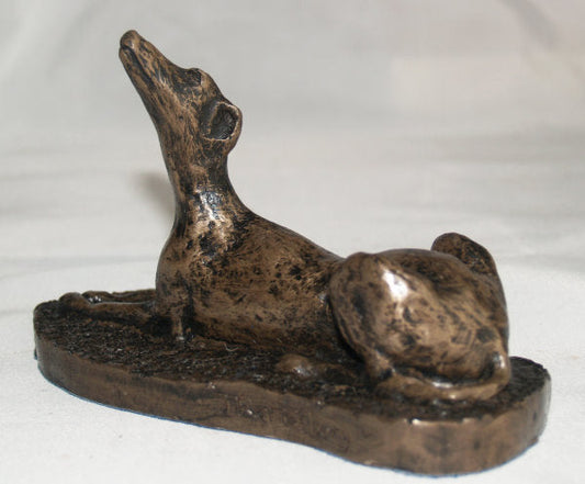 Greyhound (head up) - Sculpture