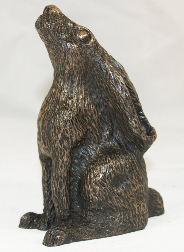 Hare (Moongazing) - Sculpture